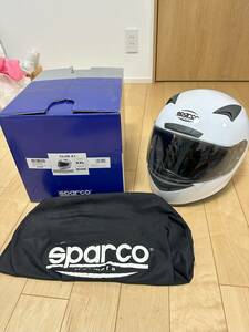 スパルコ　SPARCO　Club X1　ヘルメット　ホワイト　サイズXXL（63cm）