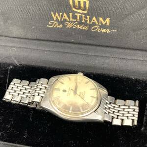 訳あり 稼働品 WALTHAM ウォルサム DELUX デラックス 100石 Rollmatic ロールマチック 時計 腕時計 自動巻き デイト カレンダー カyg