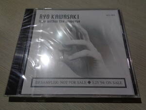 未開封/川崎燎,RYO KAWASAKI/LOVE WITHIN THE UNIVERSE(DJ SAMPLER:NOT FOR SALE)(1994 ONE VOICE:DCI-7008 PROMO ONLY STILL-SEALED CD