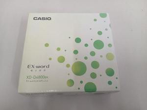 CASIO XD-D4800BK XD-D4800BK [エクスワード 高校生モデル ブラック] 電子辞書2012年式