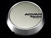 【メーカー取り寄せ】ADVAN Racing センターキャップ MIDDLE レーシングサンドメタリック 直径:73ミリ 4個セット