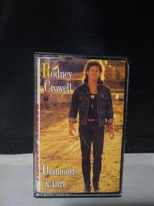 T5972　カセットテープ　Rodney Crowell Diamonds & Dirt