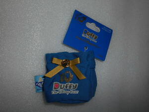 Duffy　ダッフィー　TDS 10周年アニバーサリー　ストラップ用ダッフルバッグ　1個