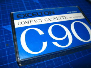 使用済み 中古　 カセットテープ　EXCELTION　C-90　Type1　ノーマル　90分 1本 爪あり　No.9665