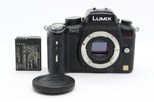 【B2021】 Panasonic LUMIX DMC-GH2 ブラック パナソニック ルミックス