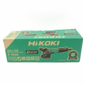 104【未使用】HiKOKI ハイコーキ 100mm 電子ディスクグラインダ G10VE