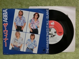中古 7EP レコード DSP-205 / ABBA アバ ザ・ウィナー The Winner Takes It All エレーヌ