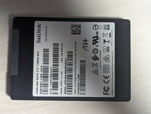 SanDisk　SSD 128GB【動作確認済み】1764