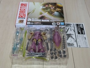 即決極美品 ROBOT魂 機動戦士ガンダム SIDE MS MS-14Fs ゲルググM指揮官機（シーマガラハウ機）ver.A.N.I.M.E. おまけ台座付 ロボット魂