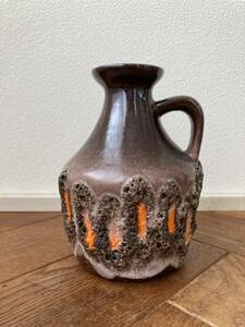 Strehla / シュトレーラ　Fat Lava. フラワーベース　一輪挿し　花瓶　花器　ドイツ製　アンティーク　ミッドセンチュリー　ビンテージ