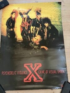  ◆Ｘデビュー前インディーズバンド当時のポスター◆X JAPAN◆VANISHING VISIONヘビメタWE ARE X　YOSHIKI　HIDEその③