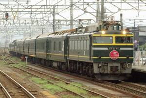 鉄道写真　西日本旅客鉄道(JR西日本)　EF81形0番台　Lサイズ　①