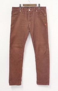 BEDWIN ベドウィン TAPERED FIT CORDUROY PANTS FD CHARLS コーデュロイパンツ 4 BURGUNDY テーパードフィット 10/L & THE HEARTBREAKERS