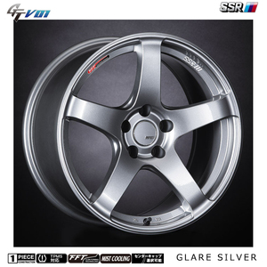 送料無料 SSR GTV 01 8.5J-19 +38 5H-114.3 (19インチ) 5H114.3 8.5J+38【1本単品 新品】