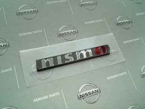 日産純正 R35 NISSAN GT-R nismo エアロ用 エンブレム GTR