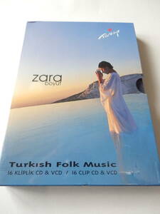 CD+VCD/トルコ歌謡/ザラ:トルコ民謡を歌う/Zara:Boyut/Turkish Folk Music/Ah Hamamci/Gele Gele Geldik/Bulut Gelir/Basimda Altn Tacim