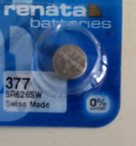 ◎☆1個☆レナタ電池SR626SW(377)使用推奨01-2026追加有B◎送料63円◎