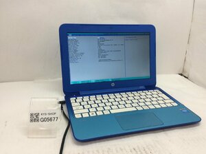 Rジャンク/ HP HP Stream Notebook PC 11 Celeron-N2840 メモリ2.05GB MMC31.26GB 【G05677】