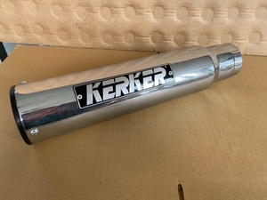 KERKER 　サイレンサー　 KK 2.5 CHROME 　100-6289 　 新品　送料無料