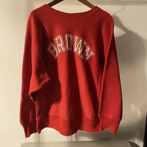 80s champion BROWN 大学 リバースウィーブ M チャンピオン ブラウン RED