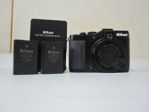 ＊Nikon＊ニコン コンパクトデジタルカメラ COOLPIX P7000 1010万画素 光学ズーム7.1倍 充電器 バッテリー2点 動作確認済