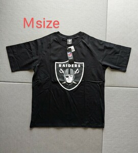 新品 RAIDERS Tシャツ 未使用 レイダース NFL オフィシャルグッズ ブラック Mサイズ