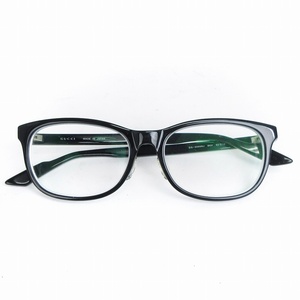 グッチ GUCCI シェリーライン メガネ 眼鏡 度入り ウェリントン型 Gロゴ GG-9068NJ 黒 ブラック 52□16 140 アイウェア ■SM1 メンズ