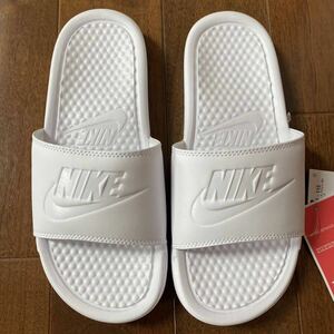 NIKE ナイキ ウィメンズ ベナッシ JDI 343881-115 白 25cm