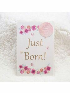 a-501 ベビーマンスリーカード 18枚セット（5歳まで）design2（flower）月齢フォト 月齢カード フラワー 成長記録に 記念日 出産祝い