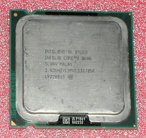 ジャンクCPU　Core2 Quad Q9550　LGA775