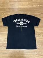 THE FLAT HEAD FN-THC-202 THC-FLYING WHEEL BLK/アイボリー 38サイズ