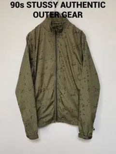 90s STUSSY AUTHENTIC OUTER GEAR デジカモ　M