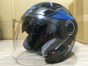 NANKAI ZEUS ジェットヘル マットカラー インナーバイザー装備 Lサイズ 