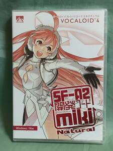 VOCALOID4 SF-A2 開発コードmiki ナチュラル 未開封