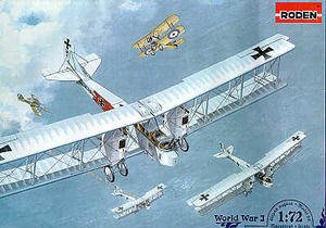 ○RODENローデン／ WW１ ゴータG.IV 爆撃機 (1/72)