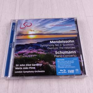 1MC9 Blu-ray John Eliot Gardiner Maria Joao Pires London Symphony Orchestra Mendelssohn Symphony Scottish Overture The Hebrides
