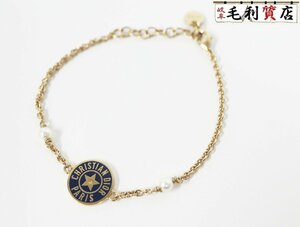 クリスチャンディオール Christian Dior LEGACYブレスレット レジンパール GP レディース 【中古】 アクセサリー