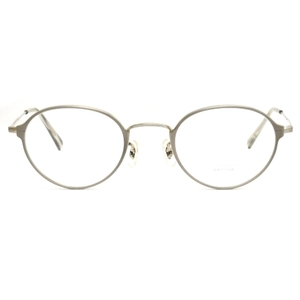 オリバーピープルズ OLIVER PEOPLES Barristar メガネフレーム 伊達眼鏡 メタルフレーム シルバーカラー 45□21 138 メンズ