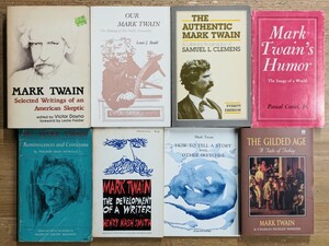 r0411-8.マーク・トウェイン 洋書まとめ/MARK TWAIN/英米文学/アメリカ文学/小説/伝記/文芸評論/批評/ユーモア