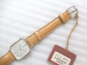 新品高級セイコーソシエクオーツレディース腕時計定価28000円動品　P592