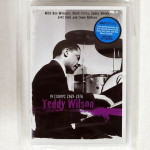 未開封 TEDDY WILSON/IN EUROPE 1969-1970/EFOR FILMS JZ060710-08 DVD □