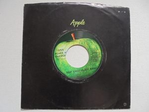 Appleレコード HOT CHOCOLATE BAND『GIVE PEACE A CHANCE』US盤Apple 1812美品