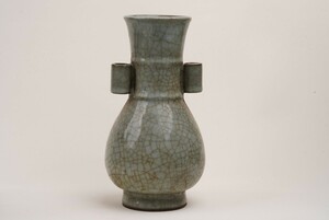 【萬藏】中国 宋代 官窯 龍泉窯 青磁 花瓶 中国美術 古玩 古美術 