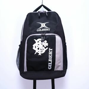 【送料無料】GILBERT(ギルバート)/バーバリアンズ/リュックサック/バックパック/BARBARIAN FC PLAYERS RUCKSACK/ラグビー/ブラック