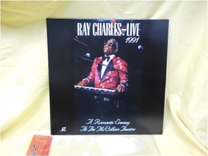 LD RAY CHARLES - LIVE 1991　中古