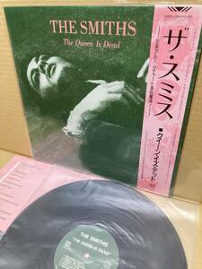 帯付LP！スミス The Smiths The Queen Is Dead Tokuma 25RTL-3015 国内盤 ROUGH TRADE MORRISSEY JOHNNY MARR 1986 JAPAN OBI MAT:A1/B1！