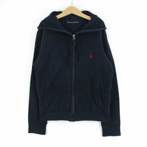 ラルフローレン パーカー ジップジャケット トレーナー生地 キッズ 男の子用 5i 115位サイズ 紺 Ralph Lauren