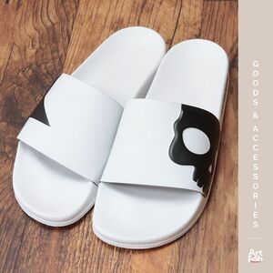 1円/HYDROGEN/38(24cm)/CYBER SLIPPERS シャワーサンダル イタリア製 インポート ハイドロゲン 新品/白/ホワイト/iz735/