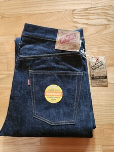 新作　送料込★DENIME 221 BIG-E MODEL ジーンズ　ドゥニーム　WAREHOUSE 社製 INDIGO 未洗い W33 