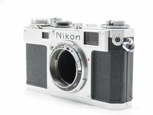 ニコン Nikon S2 Black Dial Late Model 35mm Film Camera Body [美品] #Z967A